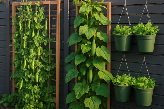 Maximize Space with Vertical Gardening Structures illustration