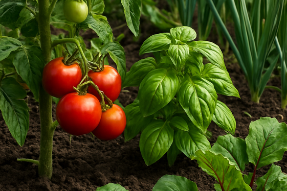 Integrate Companion Planting for Better Growth illustration