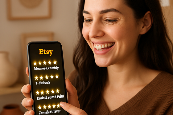 Leverage Customer Reviews for Branding illustration