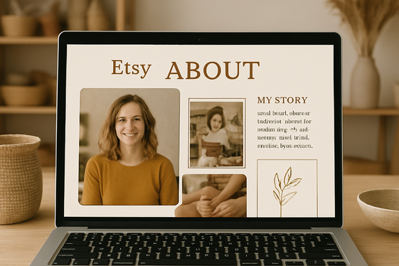 Optimize Your Shop’s About Section illustration