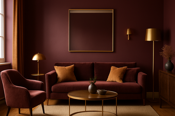 Plum Elegance: Deep Purple with Warm Undertones illustration