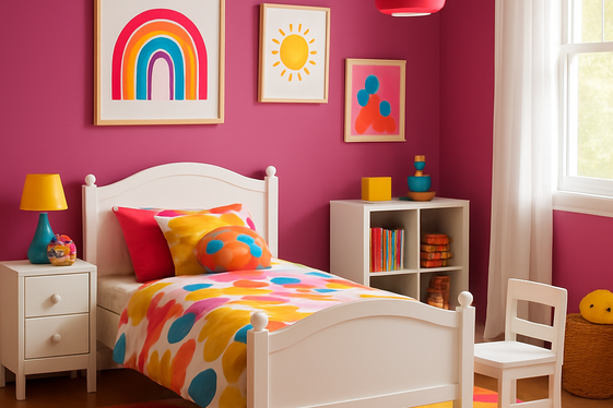 Playful Plum: Bright and Cheerful Variations illustration