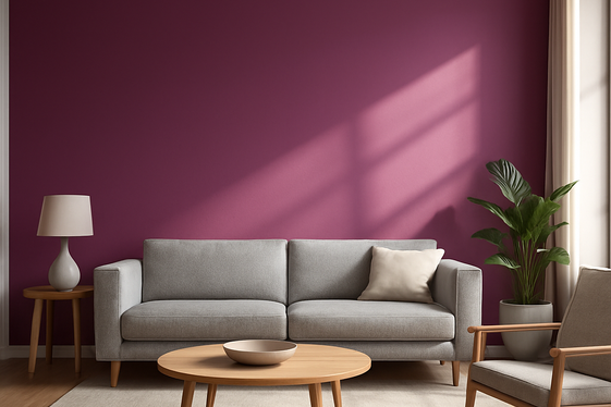 Bold Plum Punch: Statement Walls That Pop illustration