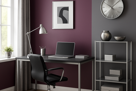 Plum and Gray: A Modern Color Duo illustration