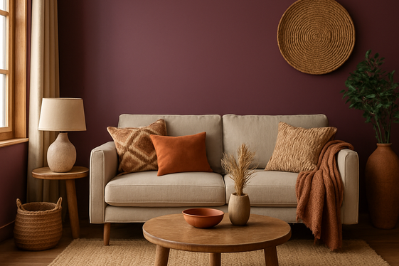 Earthy Plum Shades to Ground Your Decor illustration