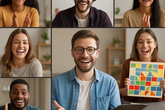 Host Virtual Game Nights or Trivia illustration