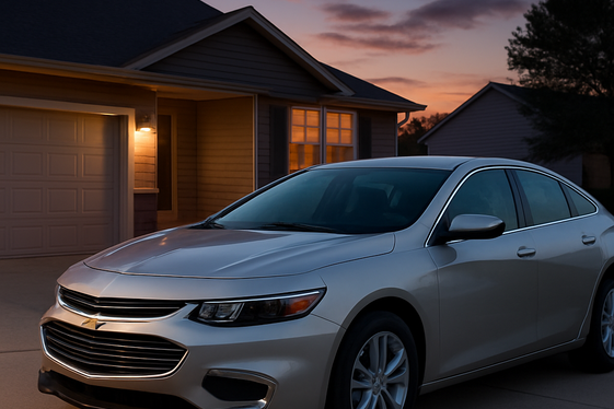 Rent Out Your Car at Night illustration