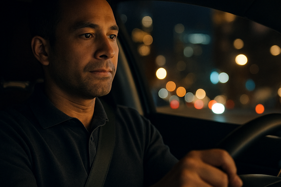 Become a Nighttime Rideshare Driver illustration