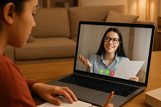 Offer Virtual Tutoring Sessions illustration