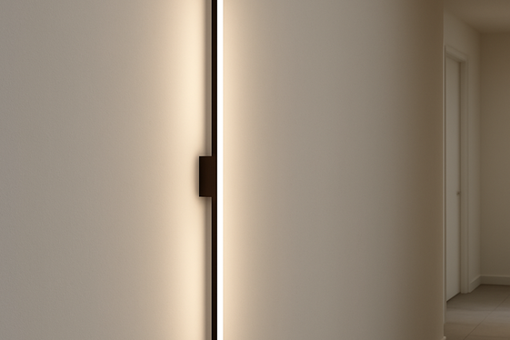 LED Strip Wall Sconces for Subtle Glow illustration