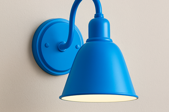 Bold Color-Popped Wall Sconces illustration