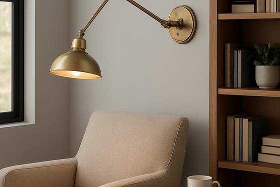 Adjustable Arm Sconces for Versatile Spaces illustration