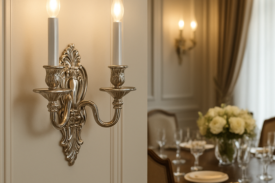Dual Arm Wall Sconces for Balanced Lighting illustration