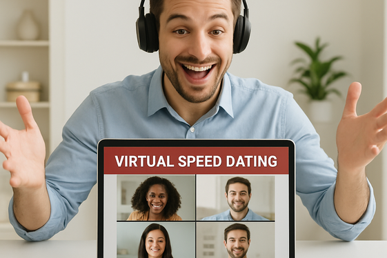 How to Start a Paid Speed Dating Host Role Online illustration