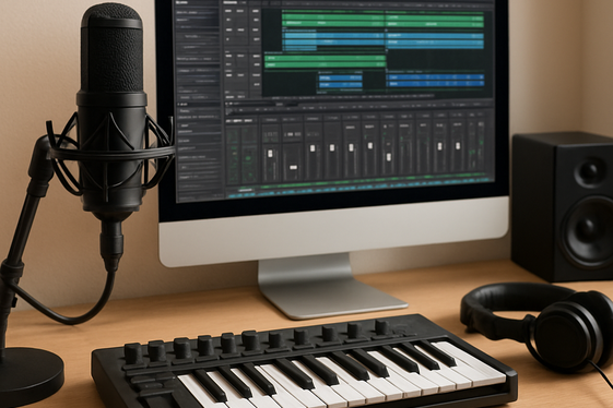 Building a Home Studio for Songwriting illustration
