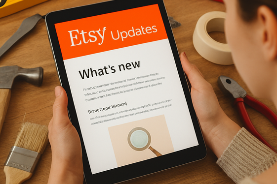 Stay Updated with Etsy’s SEO Algorithm Changes illustration