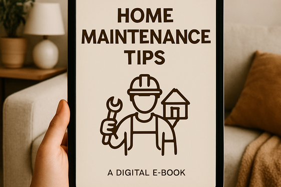 Promote Your Own E-Book on Home Maintenance Hacks illustration