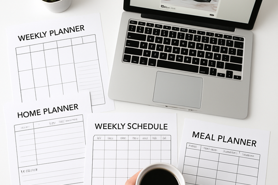 Create and Sell Printable Home Planners or Checklists illustration