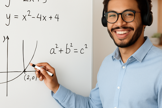 Tutor Kids or Adults Virtually illustration