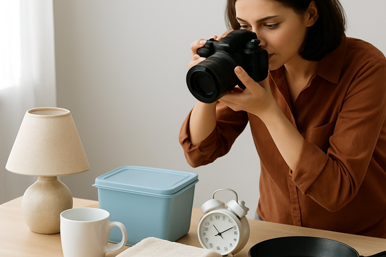 Sell Unneeded Items Online illustration