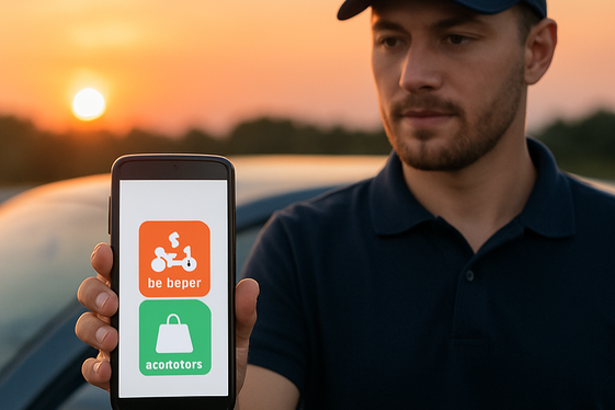 Become a Delivery Driver or Shopper illustration