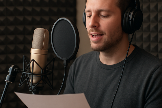 Voiceover Artist for Ads and Audiobooks illustration