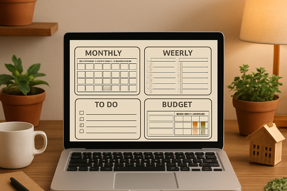 Choosing Your Digital Planner Niche for Homeowners illustration