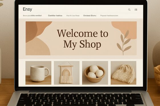 Building an Eye-Catching Etsy Shopfront illustration