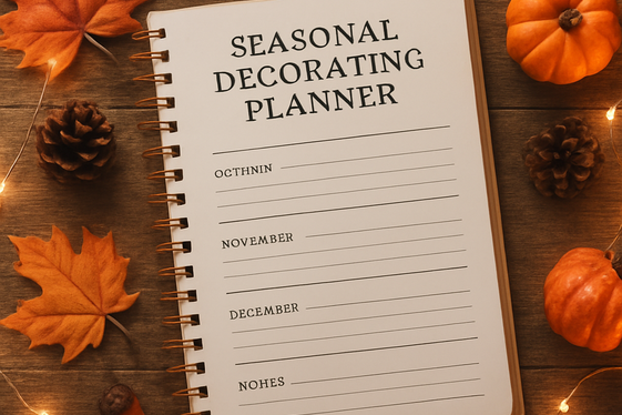 Seasonal Decorating Planners illustration