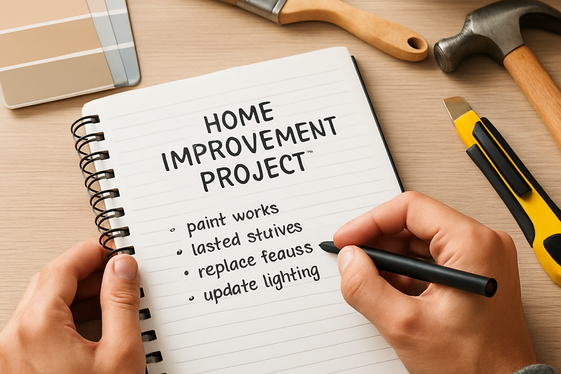 Home Improvement Project Logs illustration