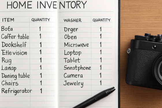 Home Inventory Organizers illustration