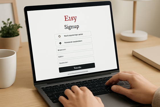 Create Your Etsy Account and Set Up Shop for Free illustration