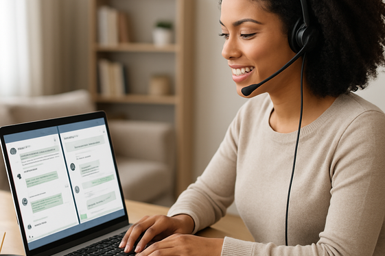 Live Chat Support Jobs with Daily Wages illustration