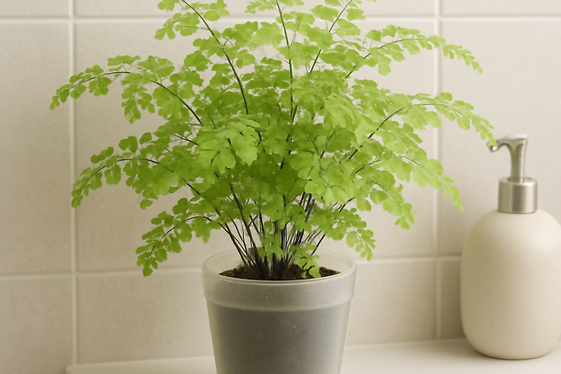 Maidenhair Fern – Delicate and Dramatic illustration