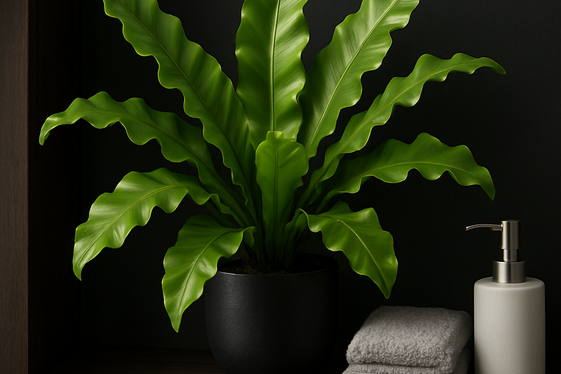 Bird’s Nest Fern – Bold and Unique Texture illustration