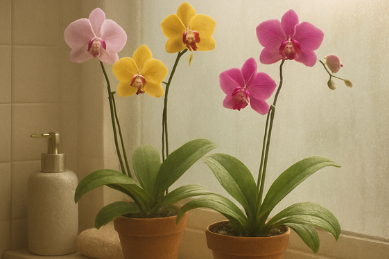 Orchids – Beautiful and Moisture-Ready illustration