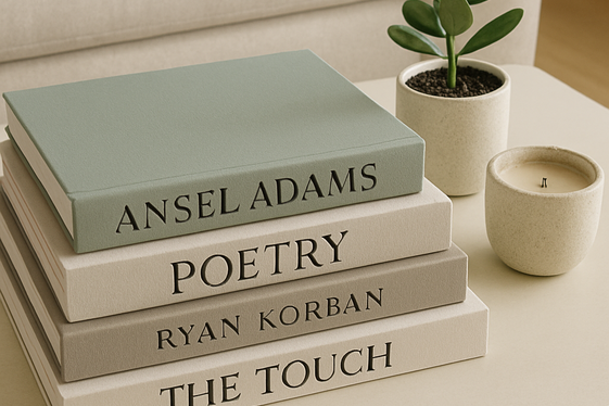 Sleek Coffee Table Books illustration