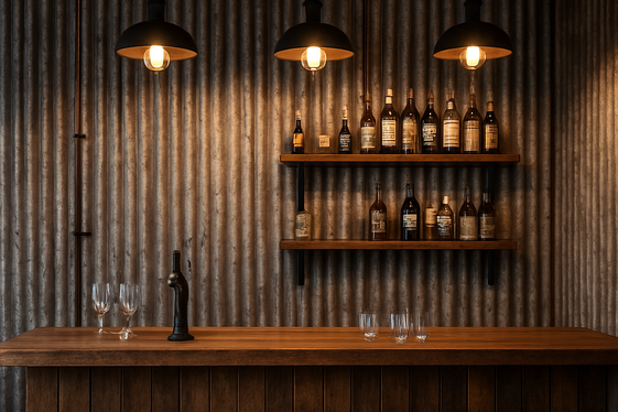 Corrugated Metal for Edgy Modern Spaces illustration
