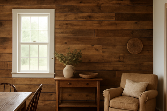 Reclaimed Wood Panels for Eco-Friendly Style illustration