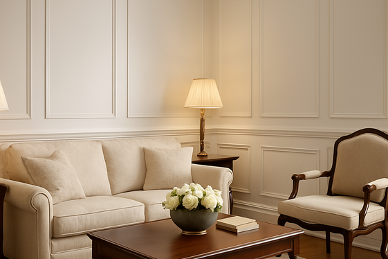 Classic Raised Panel Wainscoting for Timeless Style illustration
