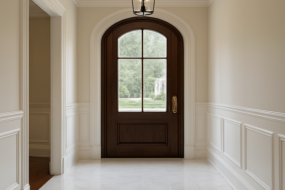 High Wainscoting for Extra Drama and Impact illustration