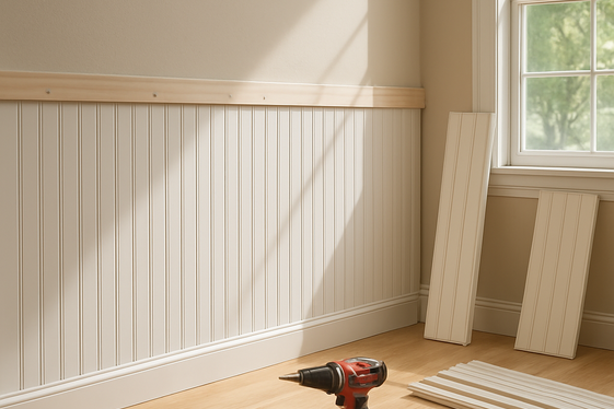 DIY-Friendly Wainscoting Ideas for Budget-Savvy Homeowners illustration