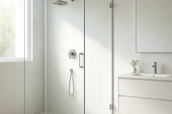 Seamless Glass Walk-In Shower for a Modern Look illustration