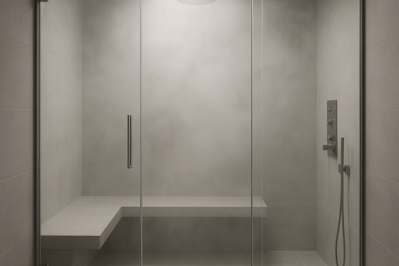 Steam Shower Features for Ultimate Relaxation illustration
