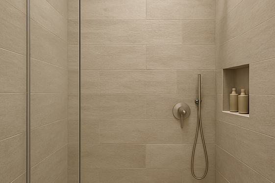 Neutral Palette with Textured Walls illustration