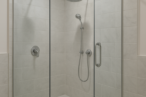 Double Shower Heads for Ultimate Convenience illustration
