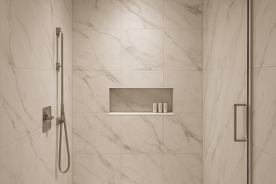 Large Format Tiles for a Sleek Finish illustration