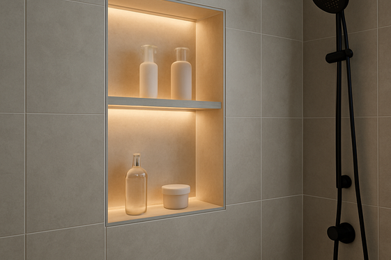 Built-In Niche Storage for Clutter-Free Space illustration