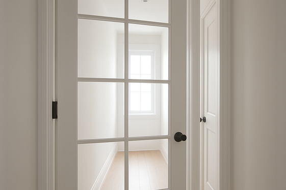 Choose Doors with Glass Panels illustration