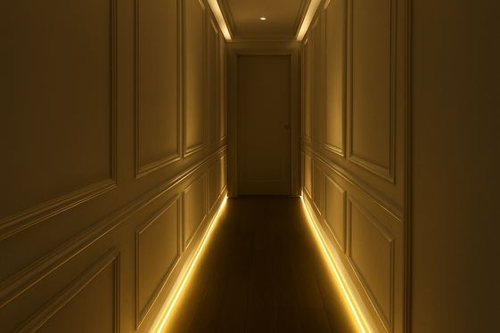 Use Subtle Lighting to Highlight Architectural Features illustration